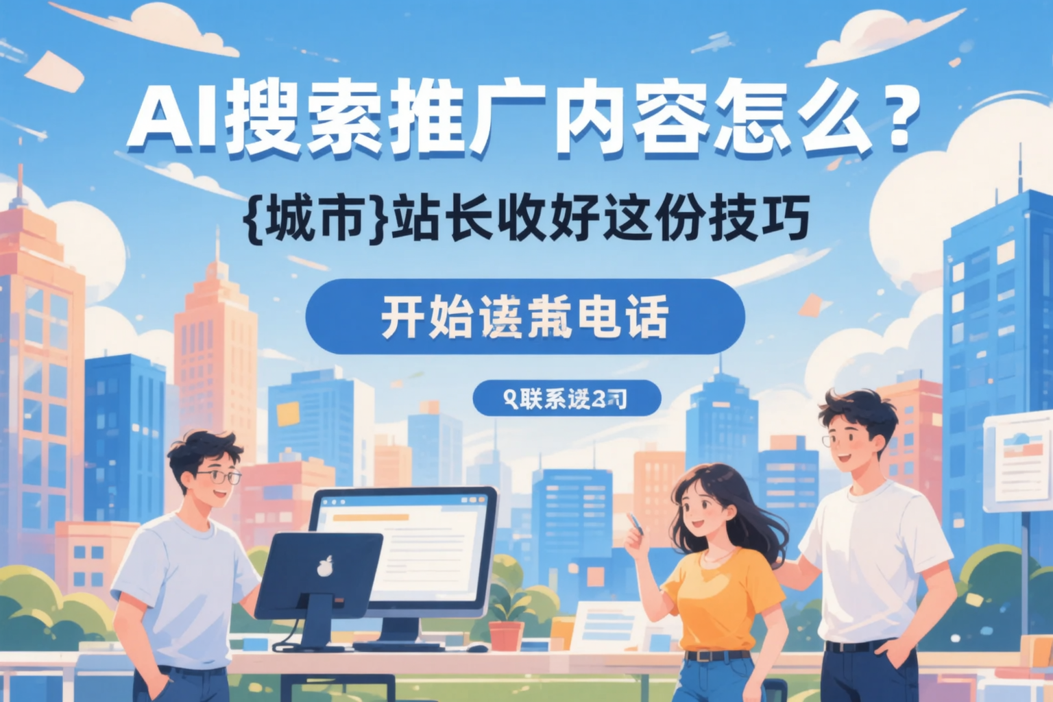 AI搜索推广内容怎么写？固原站长收好这份技巧