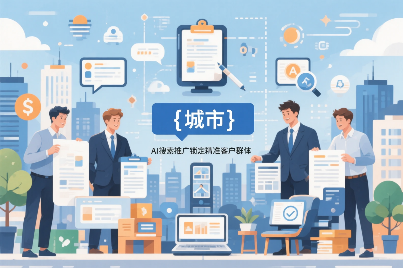 固原公司如何用AI搜索推广锁定精准客户群体