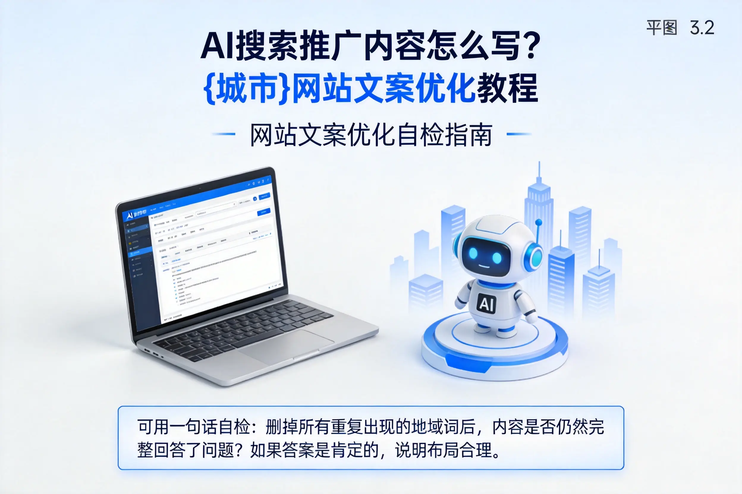 AI搜索推广内容怎么写？固原网站文案优化教程