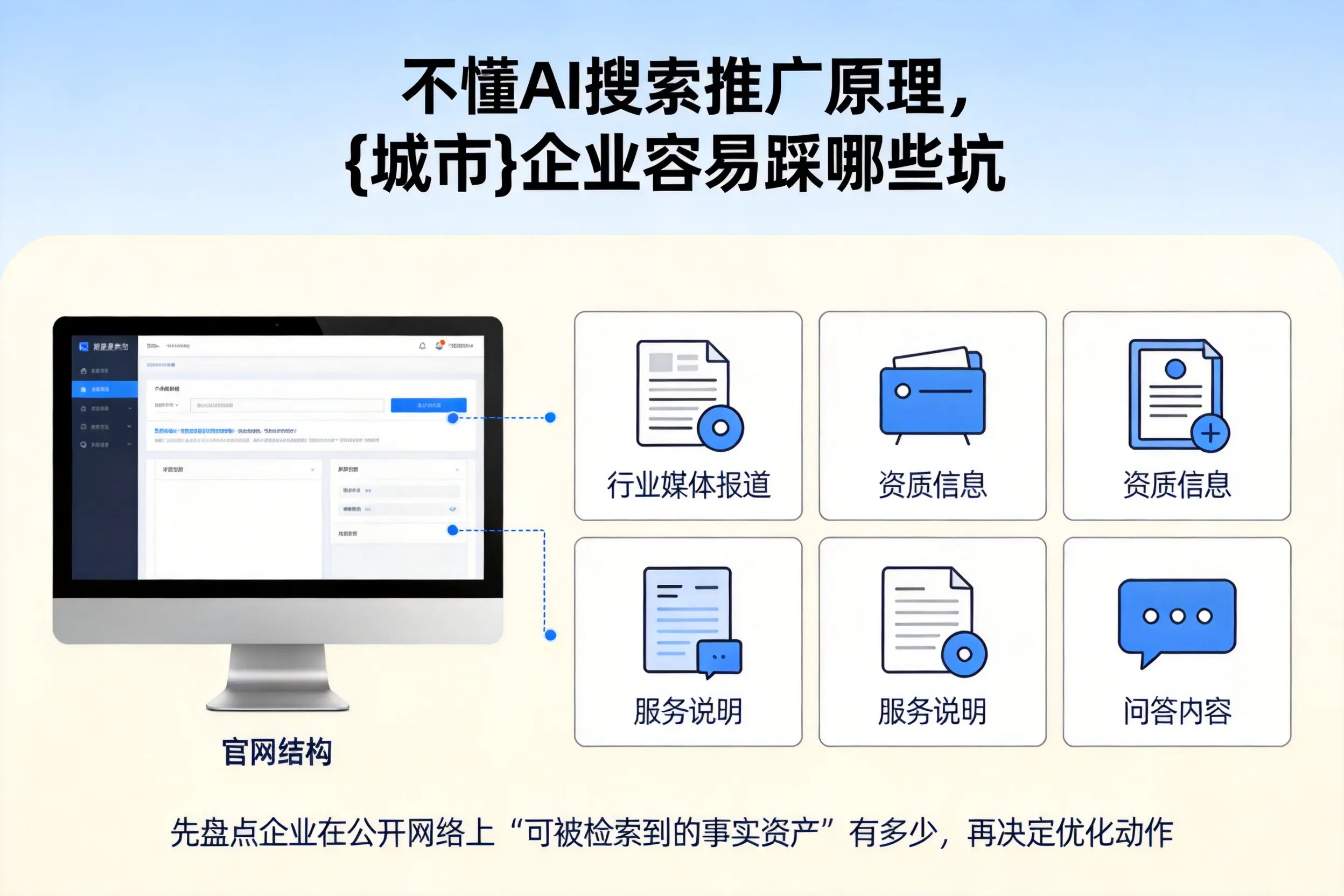 不懂AI搜索推广原理，固原企业容易踩哪些坑