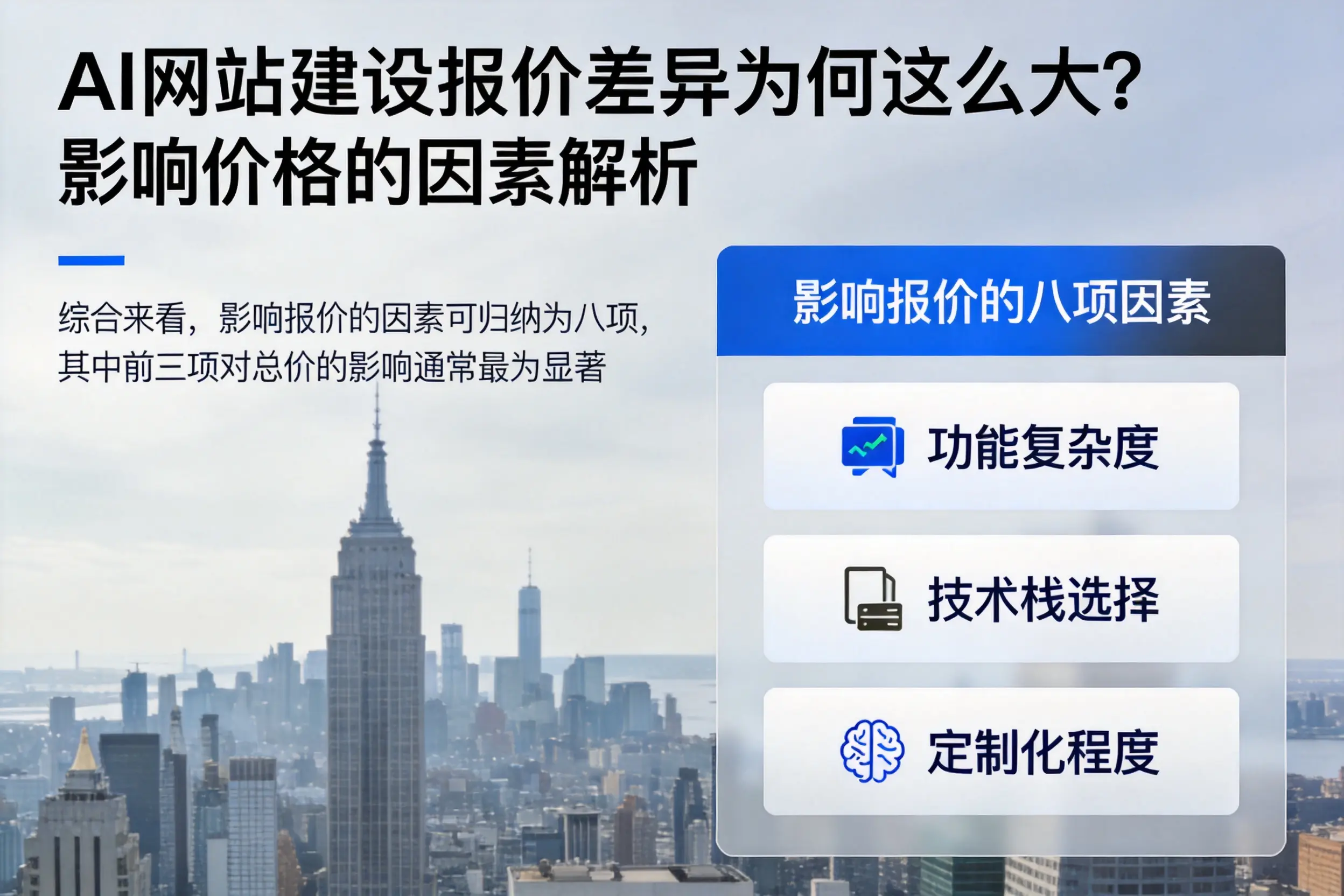 固原AI网站建设报价差异为何这么大?影响价格的因素解析
