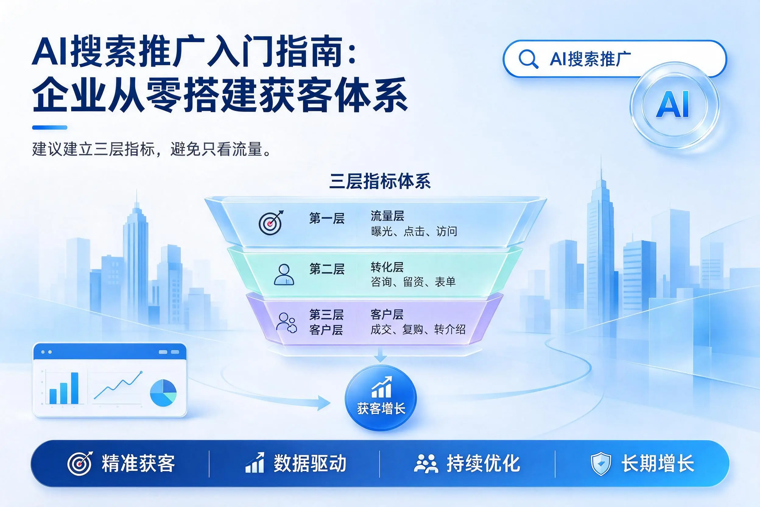 AI搜索推广入门指南：固原企业从零搭建获客体系